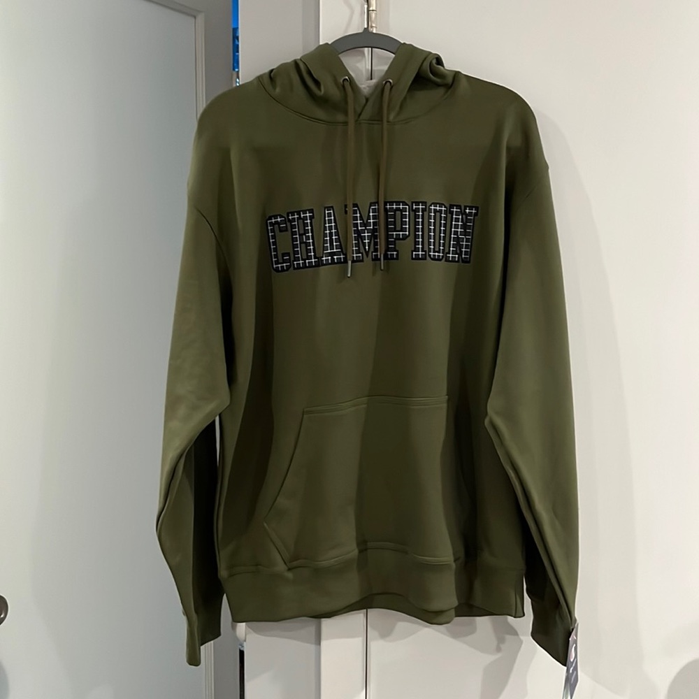 L, Champion, Hooded Sweatshirt, NWT